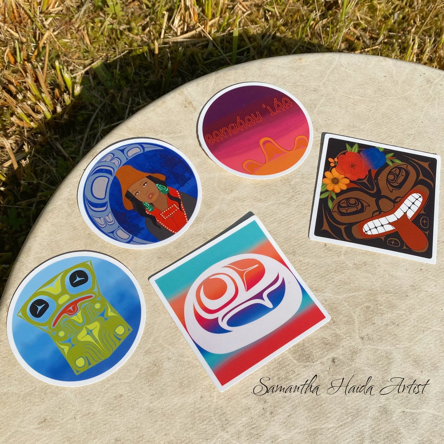 Moon Woman Sticker Bundle